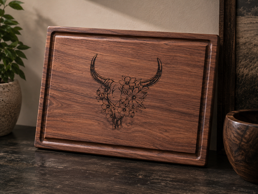 Prairie Bloom Cutting Board