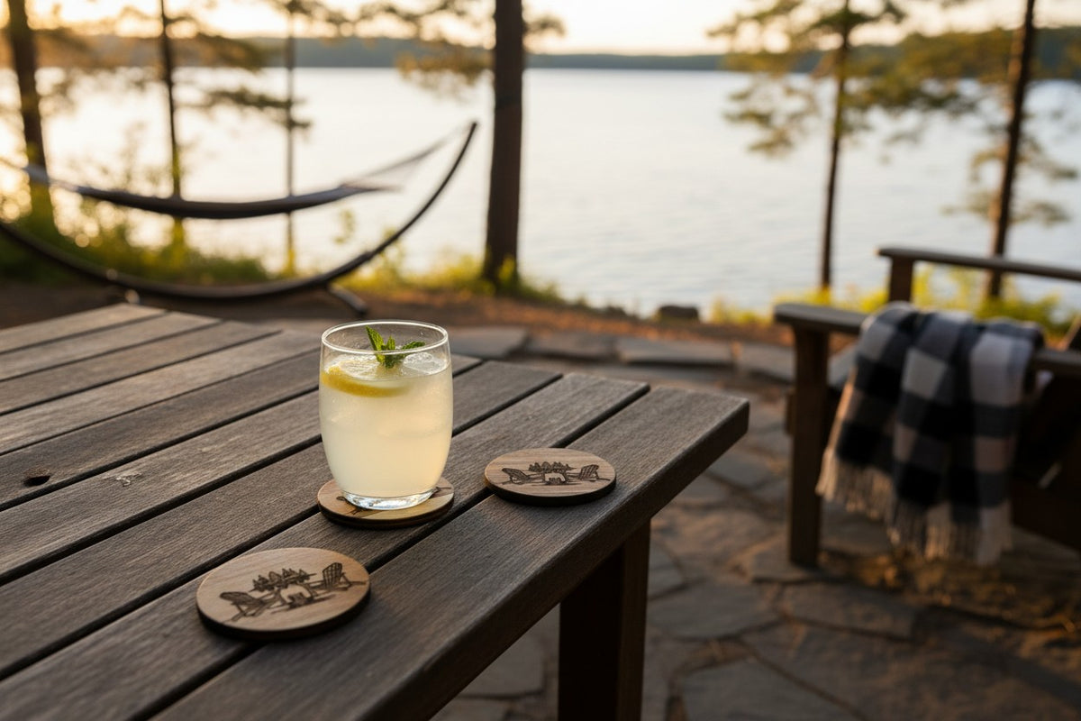 Stillwater Retreat Coaster